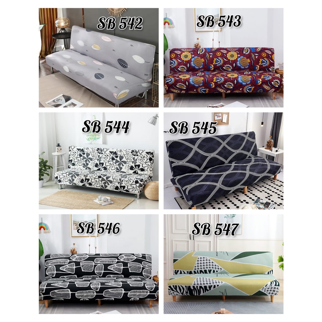 Cover Sofa Bed 160-190cm Motif 542-551