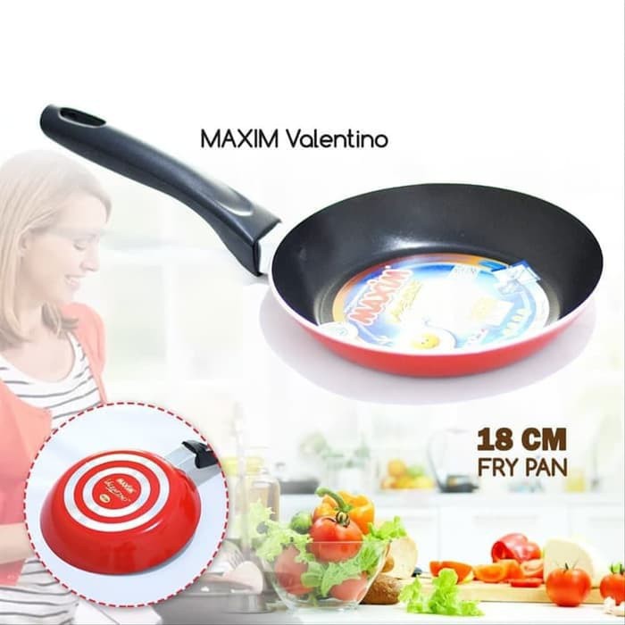 Penggorengan/Fry Pan Maxim Valentino VAL 18 (18 Cm)