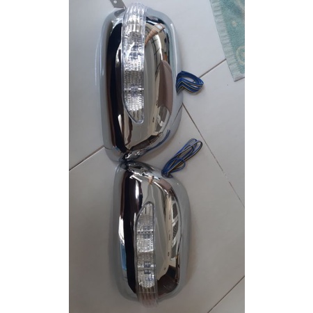 mirror cover TUTUP spion lampu toyota vios / limo / yaris lama 2006 sampai 2013 2007 2008 2009 2010 2011 2012 chrome crome