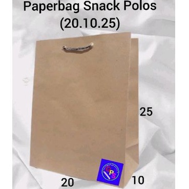 

Paperbag snack polos (20.10.25) isi 10 pc