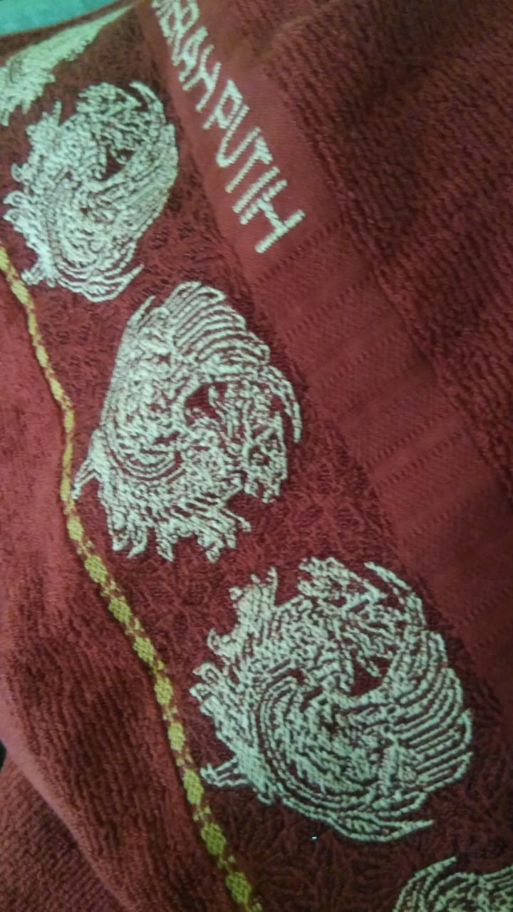 Handuk Dewasa / Souvenir / Mandi Merah Putih 50 X 100 Cm