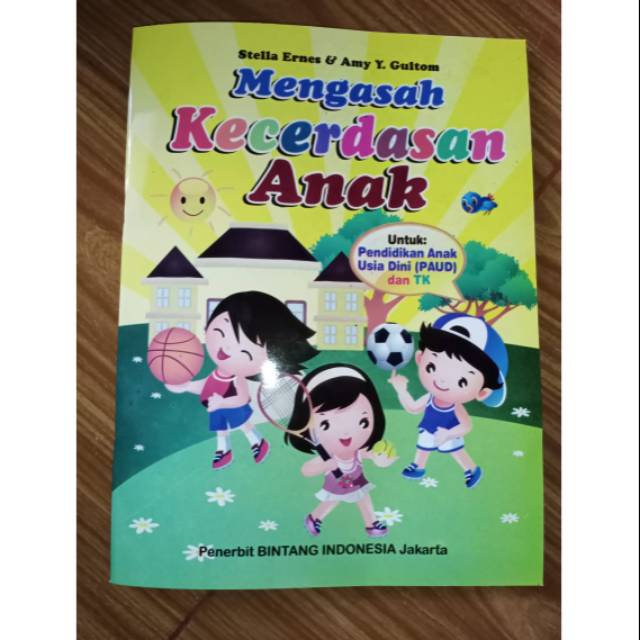  Buku  Mengasah Kecerdasan Anak  untuk tk  dan paud Shopee 