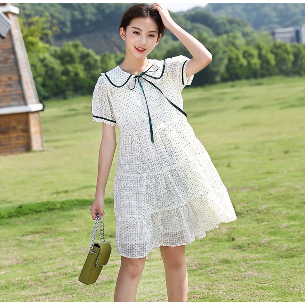 Promo !! Dress simple anak trendy / Dress rope long origin ukuran 4-10tahun / Dress anak perempuan