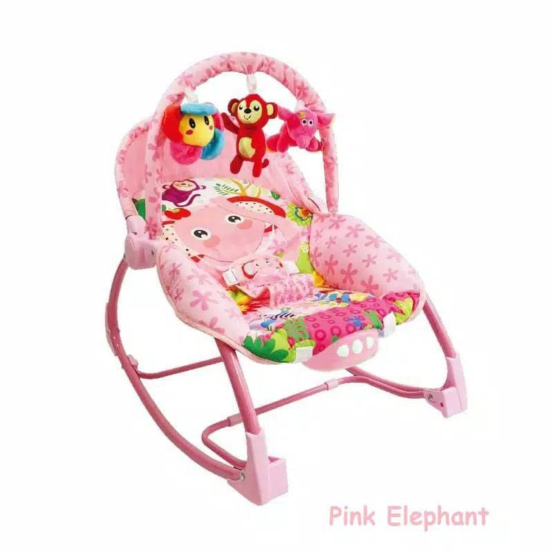 Bouncer Pliko 308 Hammock / Monkey / Elephant / Lion / Giraffe / Rocker / Kursi Goyang Bayi Manual