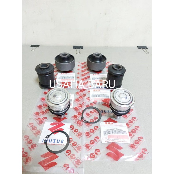 BUSHING ARM + BALL JOINT 1PAKET SUZUKI SWIFT / SPLASH ORIGINAL