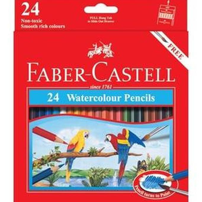 

Sale!! Pensil Warna Faber Castell 24 Water Colour / Free Kuas Terbaru
