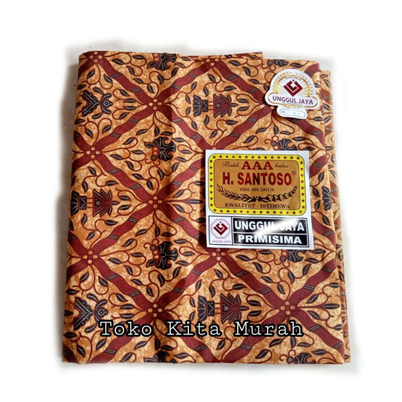 Kain Batik Sidomukti Santoso AAA - Kain Batik Meteran - Kain Batik Jarik - Kain Jarik Sidomukti