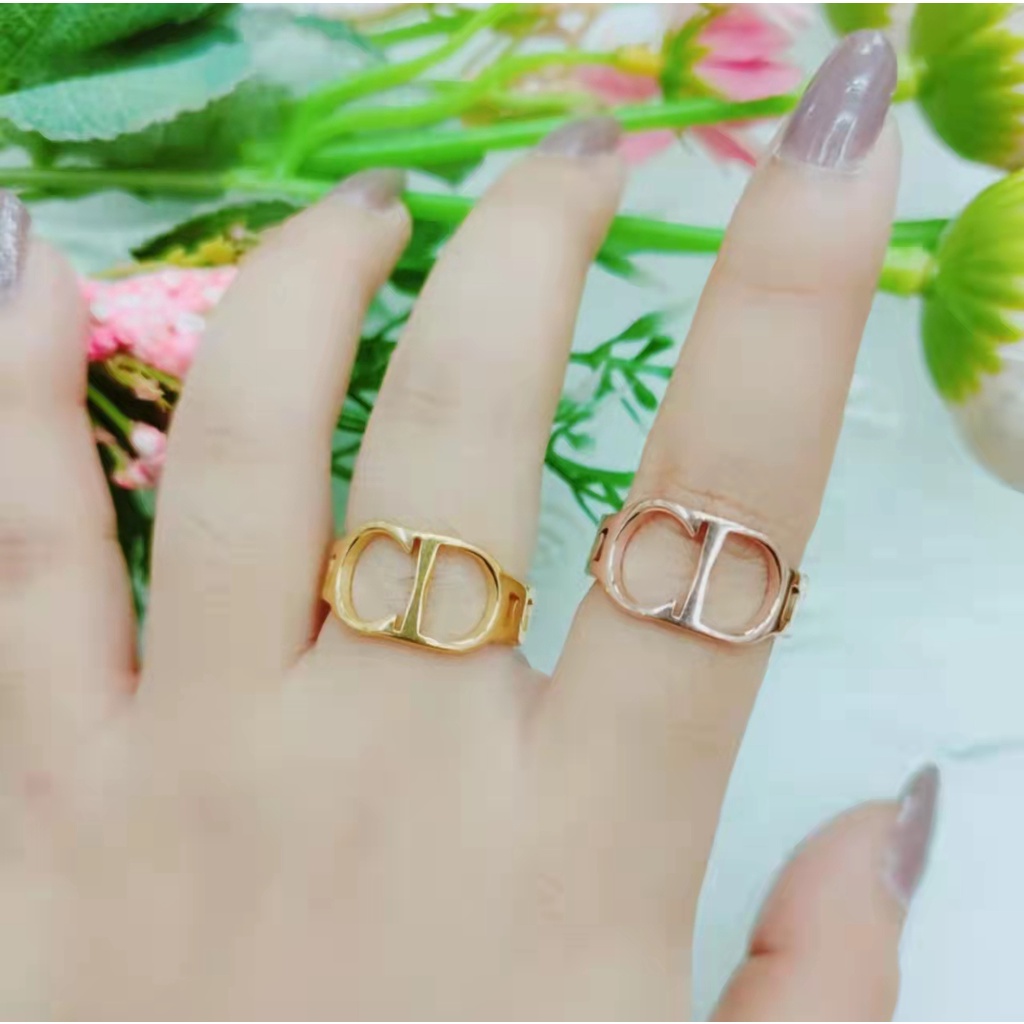 Cincin Titanium Perhiasan Fashion Set 3