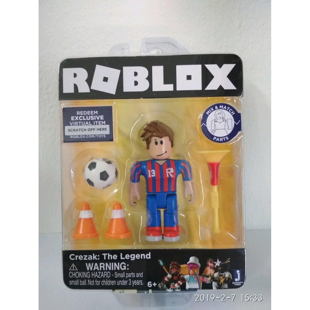Ready Roblox 1 Terbatas Shopee Indonesia - crezak the legend roblox toy how to get free robux redeem
