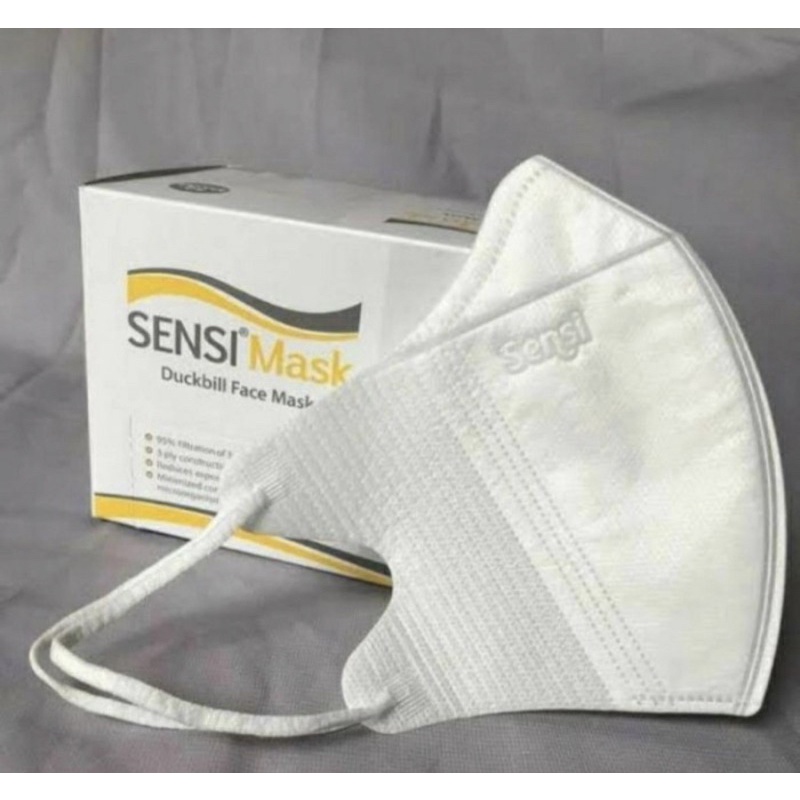masker sensi duckbill 50 pcs