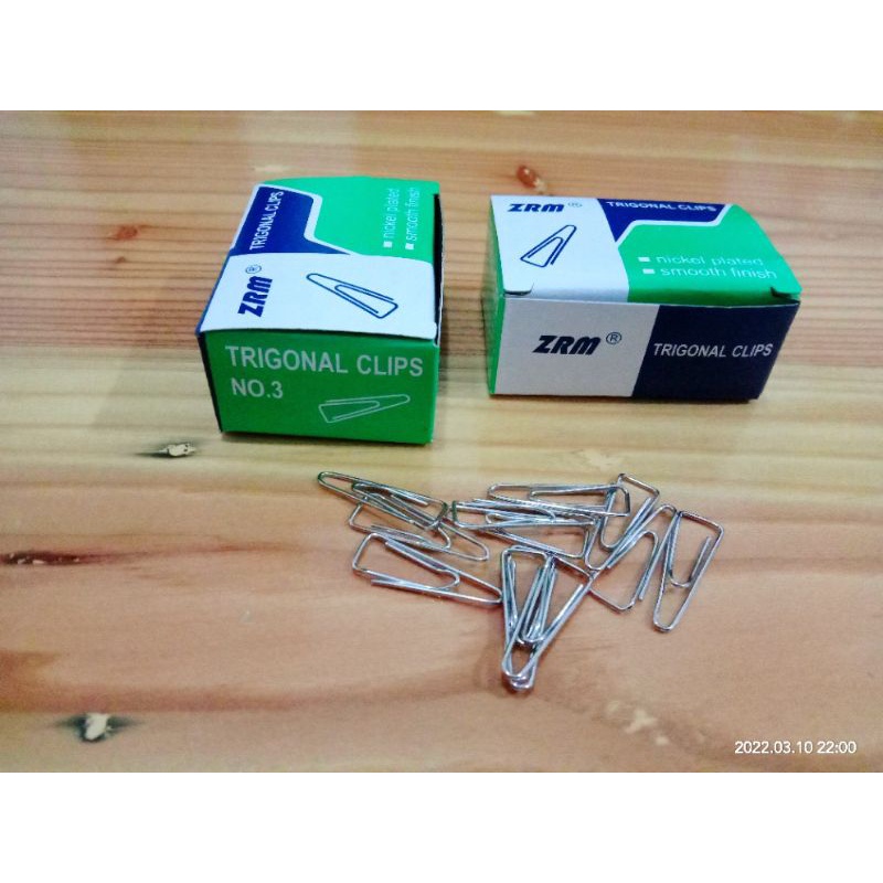 

trigonal clip no 3 / paper clip - 1 tube