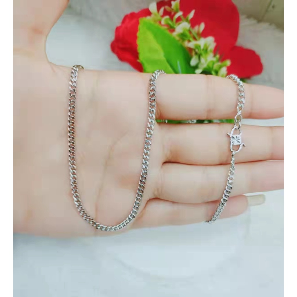 Kalung Xuping Lapis Emas Perhiasan Waniita (lebar 4.3/3.7/3.0mm)