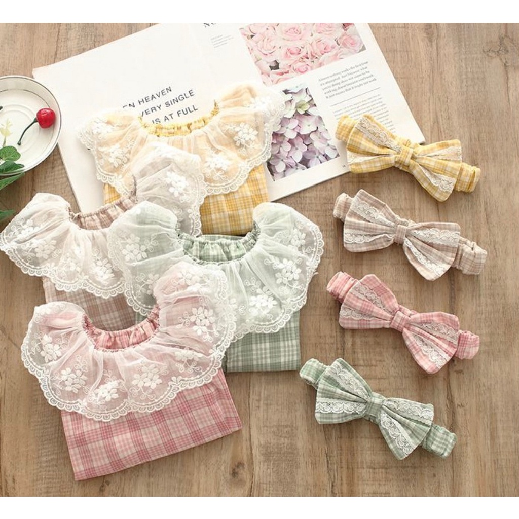 (free bandana) 0-18bln JUMPER RUFFLE BASIC BAYI | JUMPSUIT ROMPER BAJU PAKAIAN ANAK catalog YQER YD