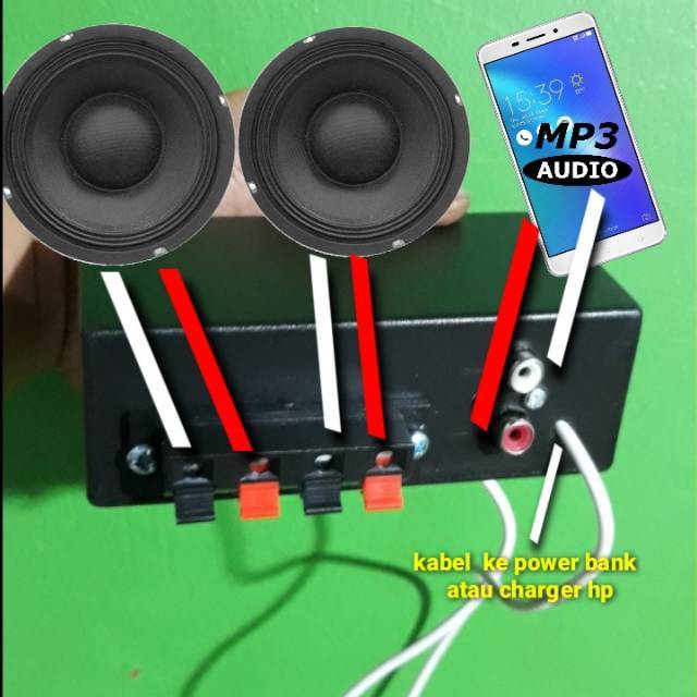 Promo Power Amplifier Mini 5volt Tone Control Shopee Indonesia