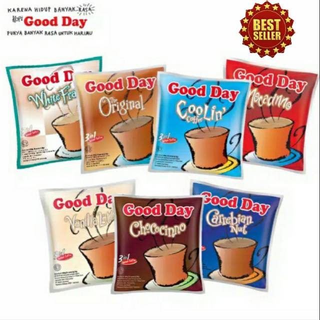 

Kopi Good Day Minuman Sachet 3 in 1