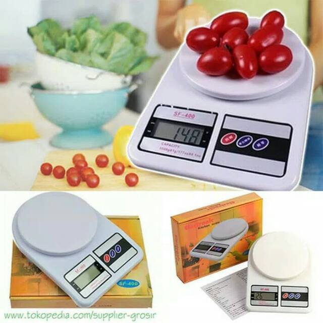 TIMBANGAN DAPUR DIGITAL - ELECTRONIC KITCHEN SCALE SF-400