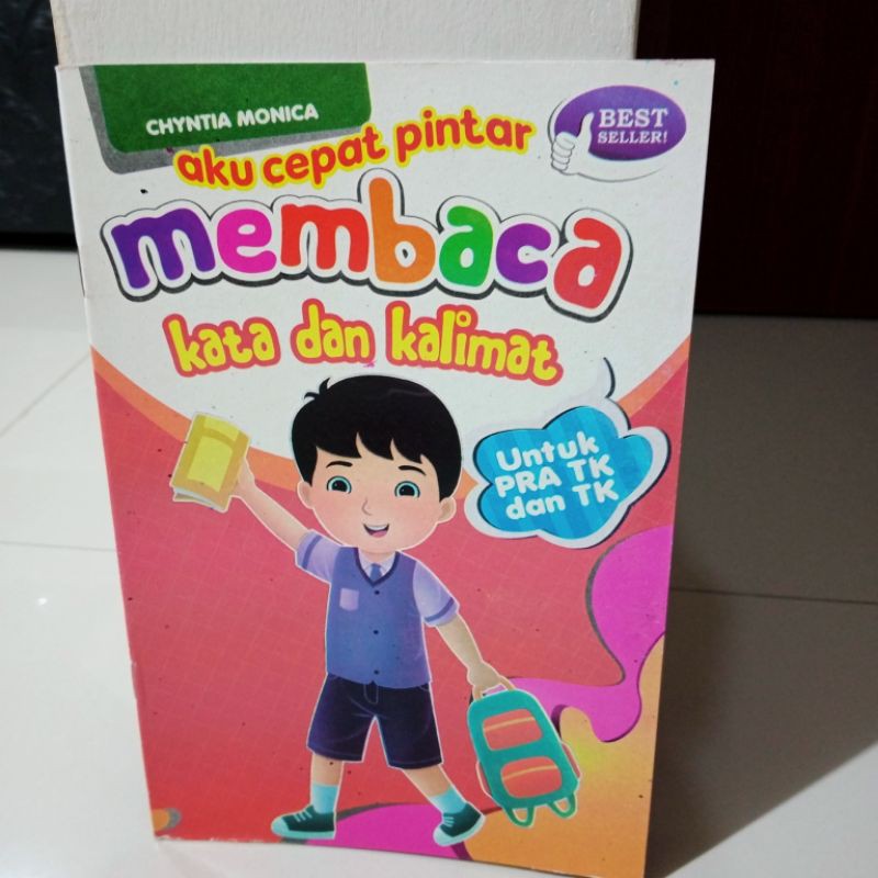 buku aku cepat pintar membaca kata dan kalimat 32 halaman (16×24cm)