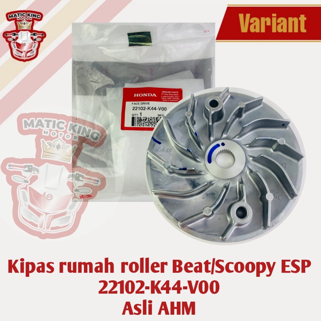 Kipas Rumah Roller Vario Beat Genio Deluxe Scoopy  PCX ADV Fi pop ESP Street 110 115 125 150 160 2020 2021 Lokal KWN K44 K35 K36 K97 K0J asli AHM