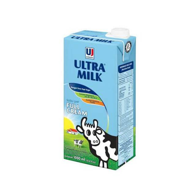 Surabaya Gosend dus susu cair uht ultra milk 1L 1000ml