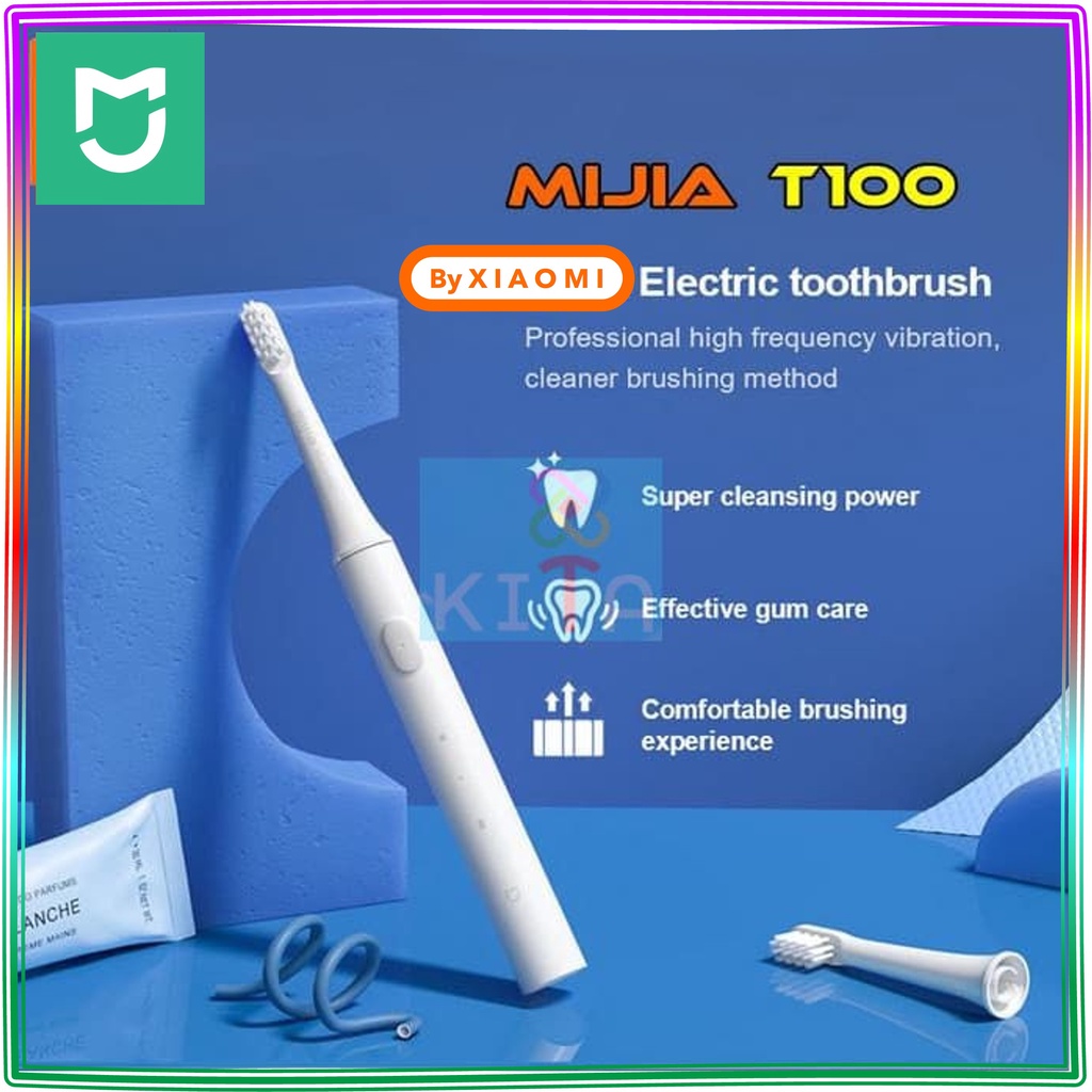 Sikat Gigi Elektrik Anti Air Rechargeable MIJIA T100 Electric Toothbrush