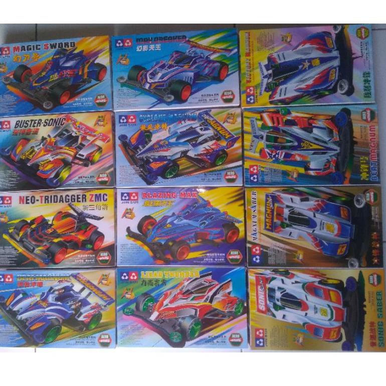 Kemasan Baru.. Tamiya mini 4wd lets and go YBC