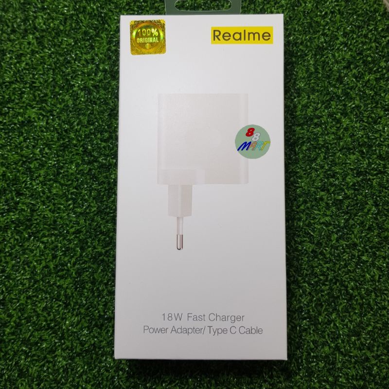 Charger Realme C17 USB Type C Fast Charging 3.0 18W Original