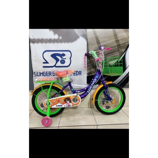 Sepeda Mini Genio kawaii 16inch by United bike