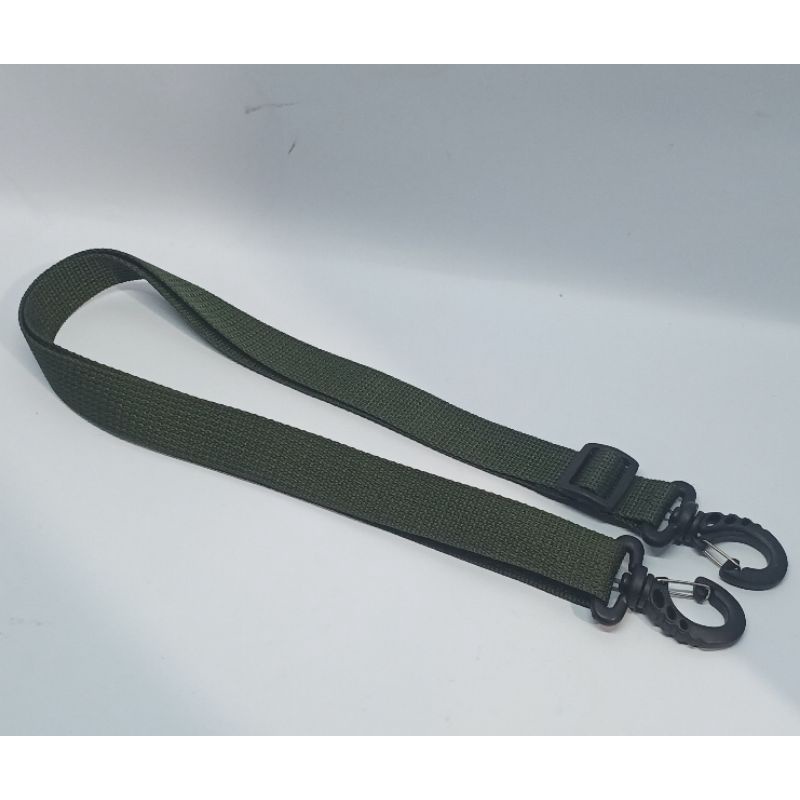 tali tas slingbag army slingbagkonveksi webbing ukuran 2,5cm murah tali slempang strap bag abu muda tali slingbag webbing nillonTu7uh store produktion