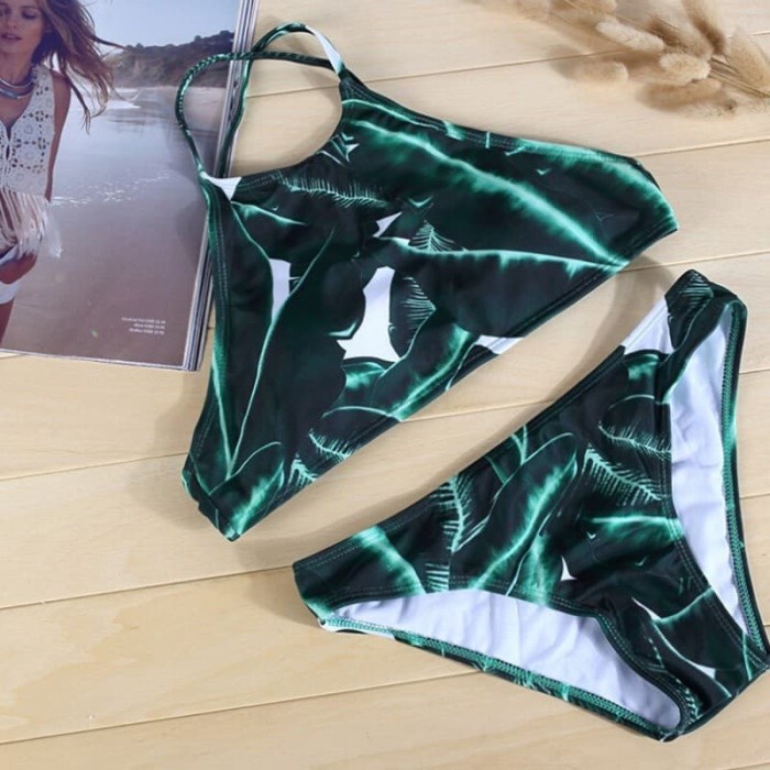 Baju Tidur - Bikini Set Swimsuit Swimwear Baju Renang Wanita Lingerie Bra Monokini