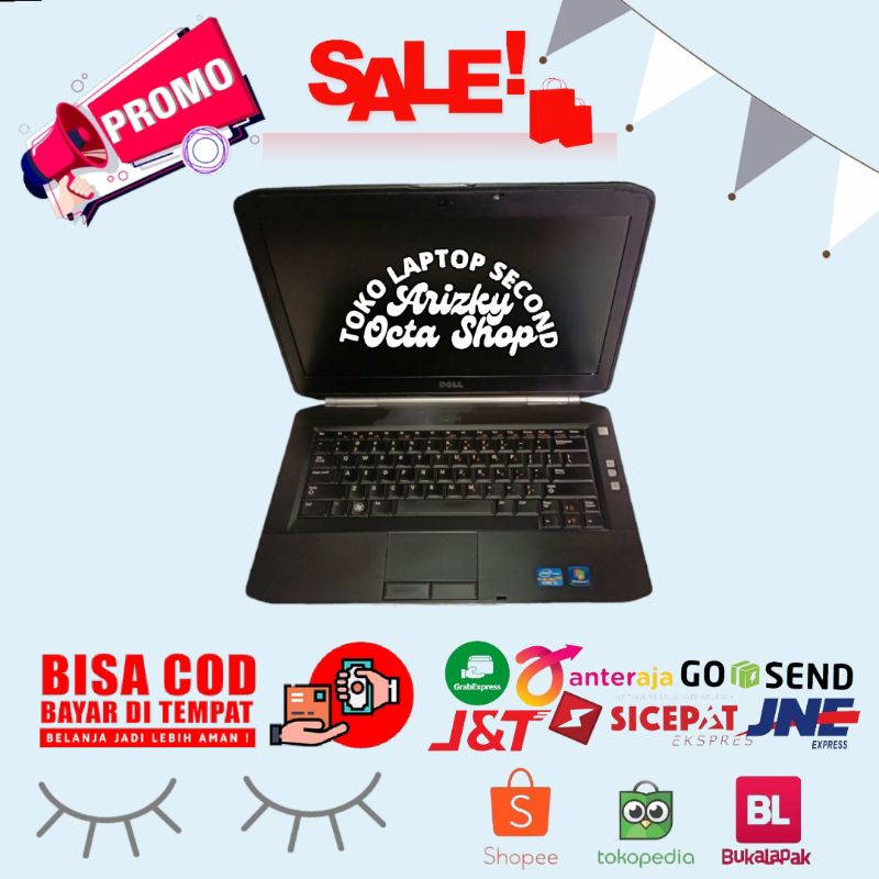 Sale Laptop Core i5 Dell Latitude E5420 Ram 4GB siap pakai dan bergaransi