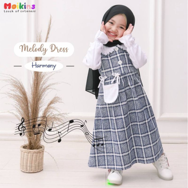 MELODY DRESS KIDS | GAMIS ANAK | DRESS ANAK LUCU