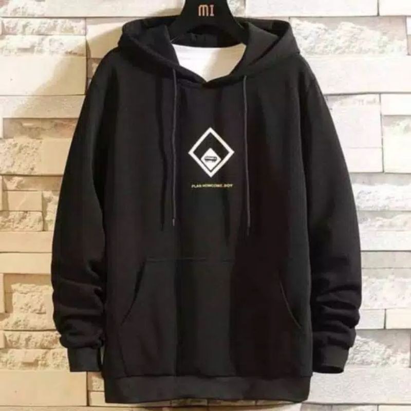 Sweater Hoodie Distro Pria-Wanita Fleece - Muzara