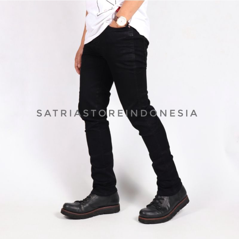 Celana jeans/Celana skinny/Celana panjang jeans skinny black