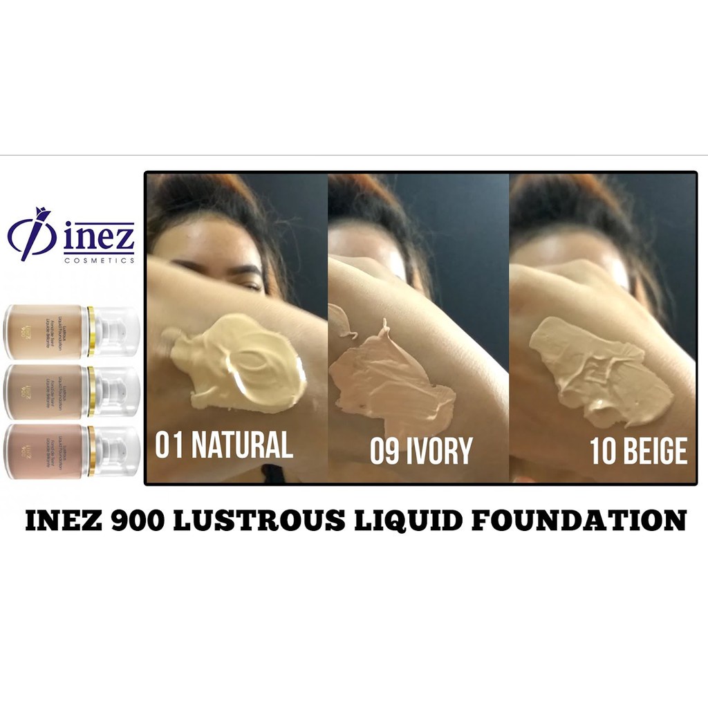 INEZ 900 Lustrous Liquid Foundation 35ml