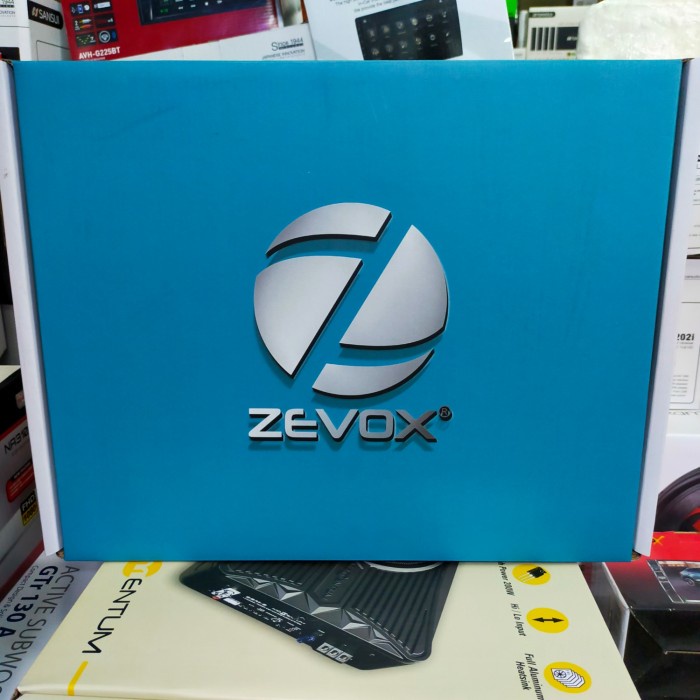 SUBWOOFER KOLONG VOX RESEARCH ZEVOX ZV 8 ASP BUILT IN POWER RESMI