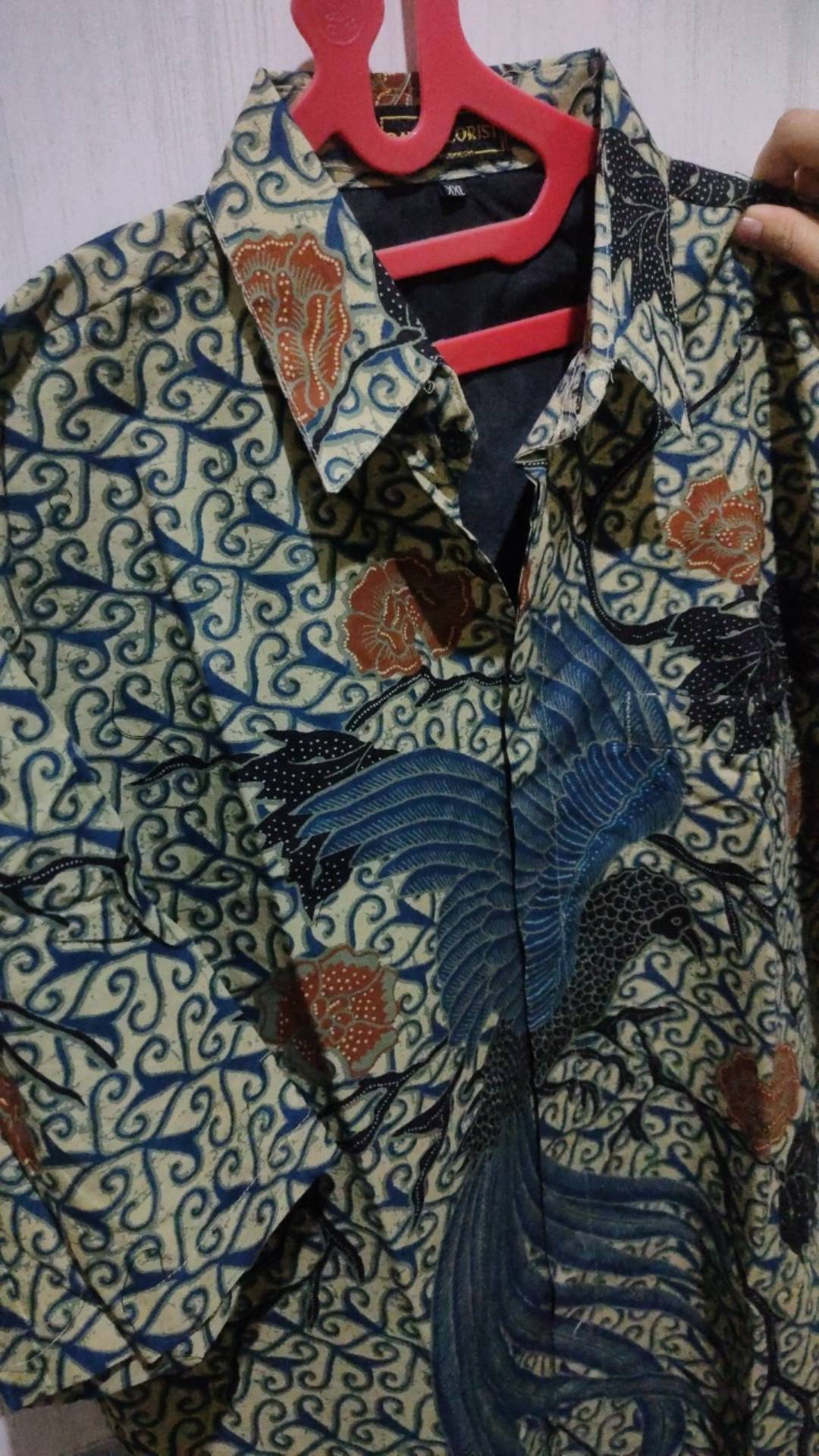 Uwer Merak Kemeja Batik Pria Full Furing Bahan Katun Cabut Primisima
