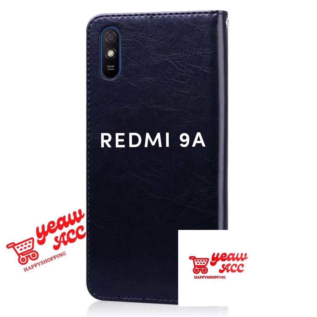 XIAOMI REDMI 9A Cover Case Leather Wallet Sarung XIAOMI REDMI 9A