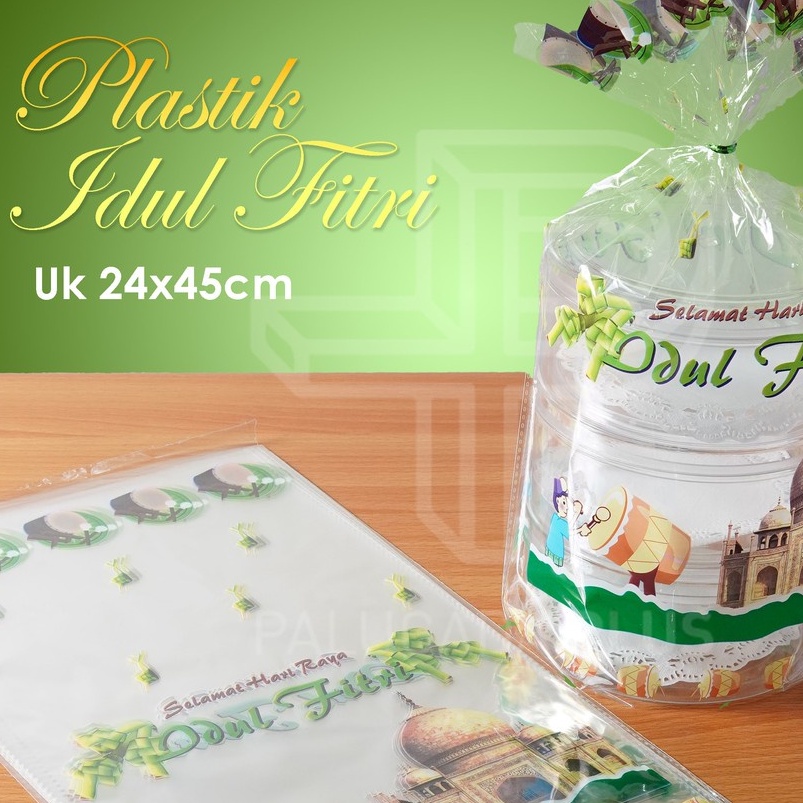 Plastik Bingkisan Lebaran Idul Fitri isi 12 pcs Ukuran 24*45 cm