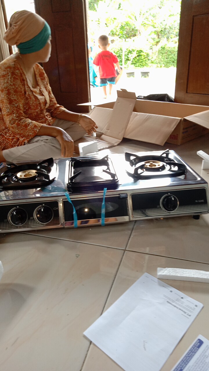 Kompor Gas Rinnai 2 Tunggu + Panggangan Ri-514e | Ri 514 E Ri514e