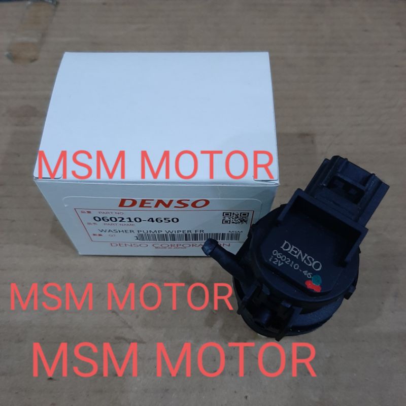 MOTOR WASHER PUMP POMPA AIR WIPER DEPAN AVANZA XENIA RUSH TERIOS ASLI ORIGINAL DENSO