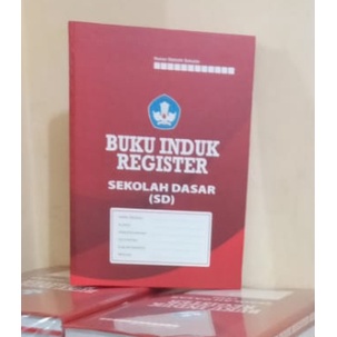 

BUKU INDUK REGISTER PESERTA DIDIK SISWA SD / BUKU INDUK SISWA SD