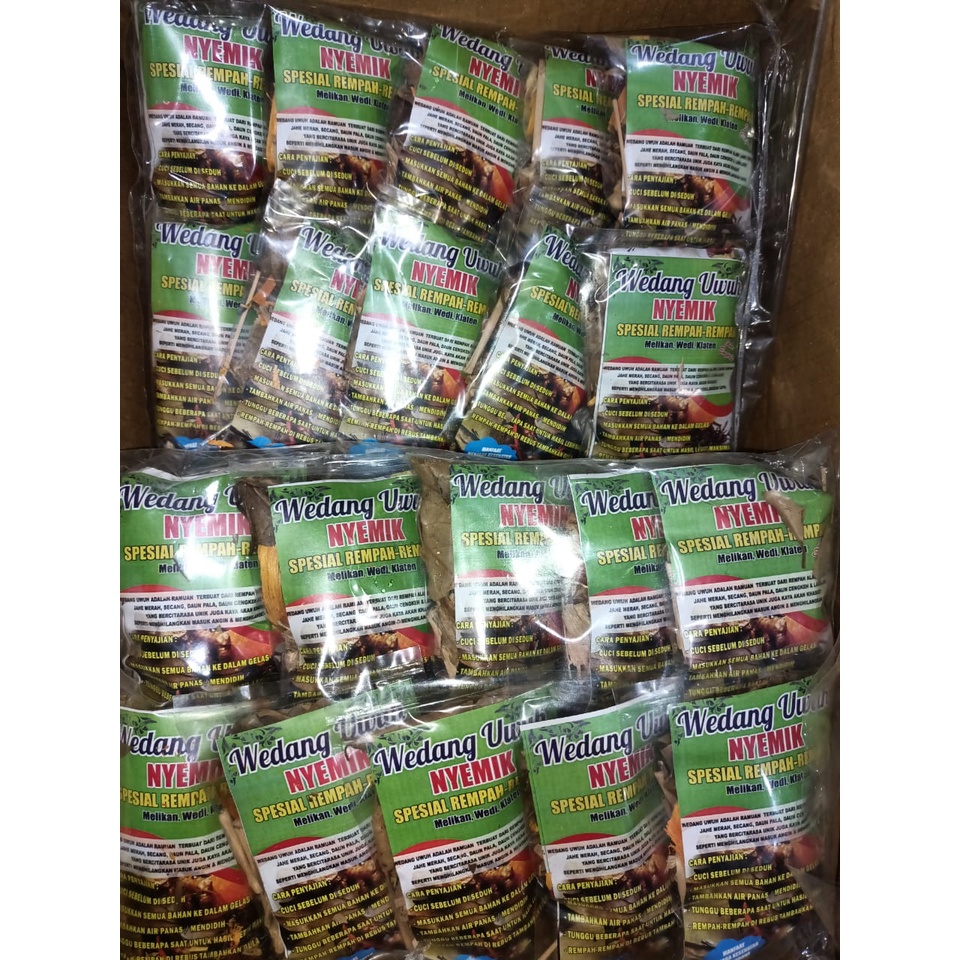 

Wedang Uwuh Khas Yogyakarta (Isi 10pcs)