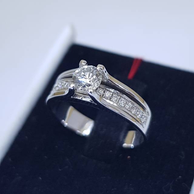 Cincin emas berlian banjar + eropa