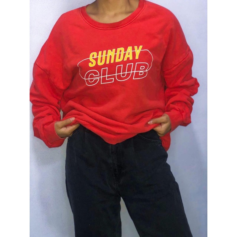 SUNDAY CLUB CREWNECK