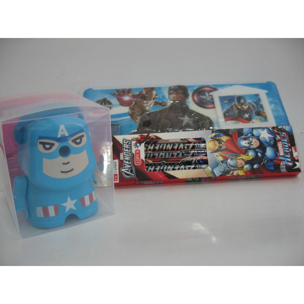 

Paket Alat Tulis Sekolah CAPTAIN AMERICA