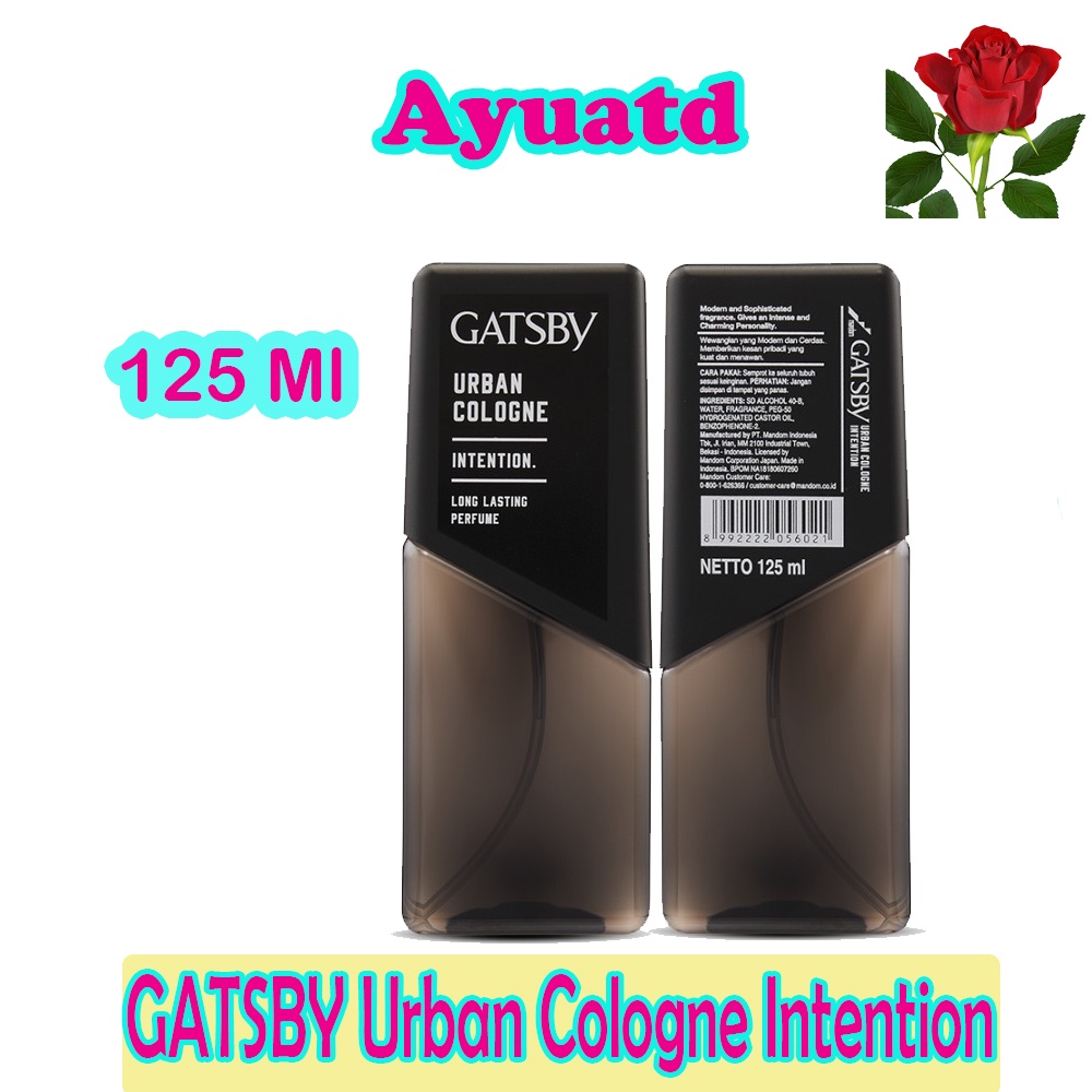 GATSBY URBAN COLOGNE INTENTION 125 mL