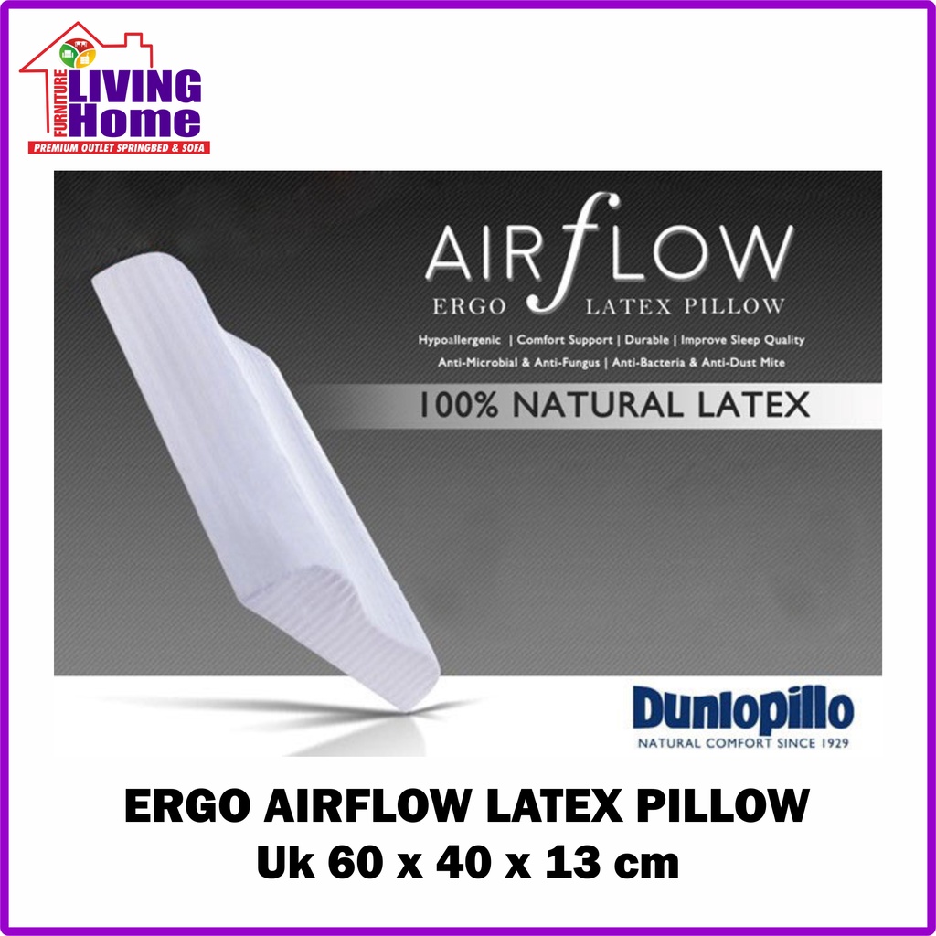 Bantal Latex Dunlopillo Airflow Ergo Latex