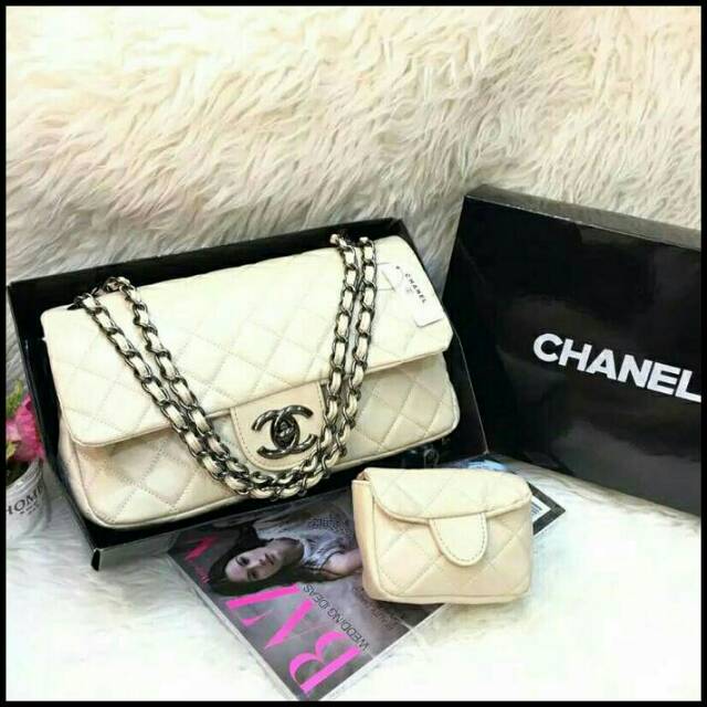 Tas chan*l maxy classik (no dompet)