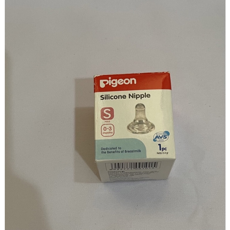 niple botol pigeon ukuran S baru