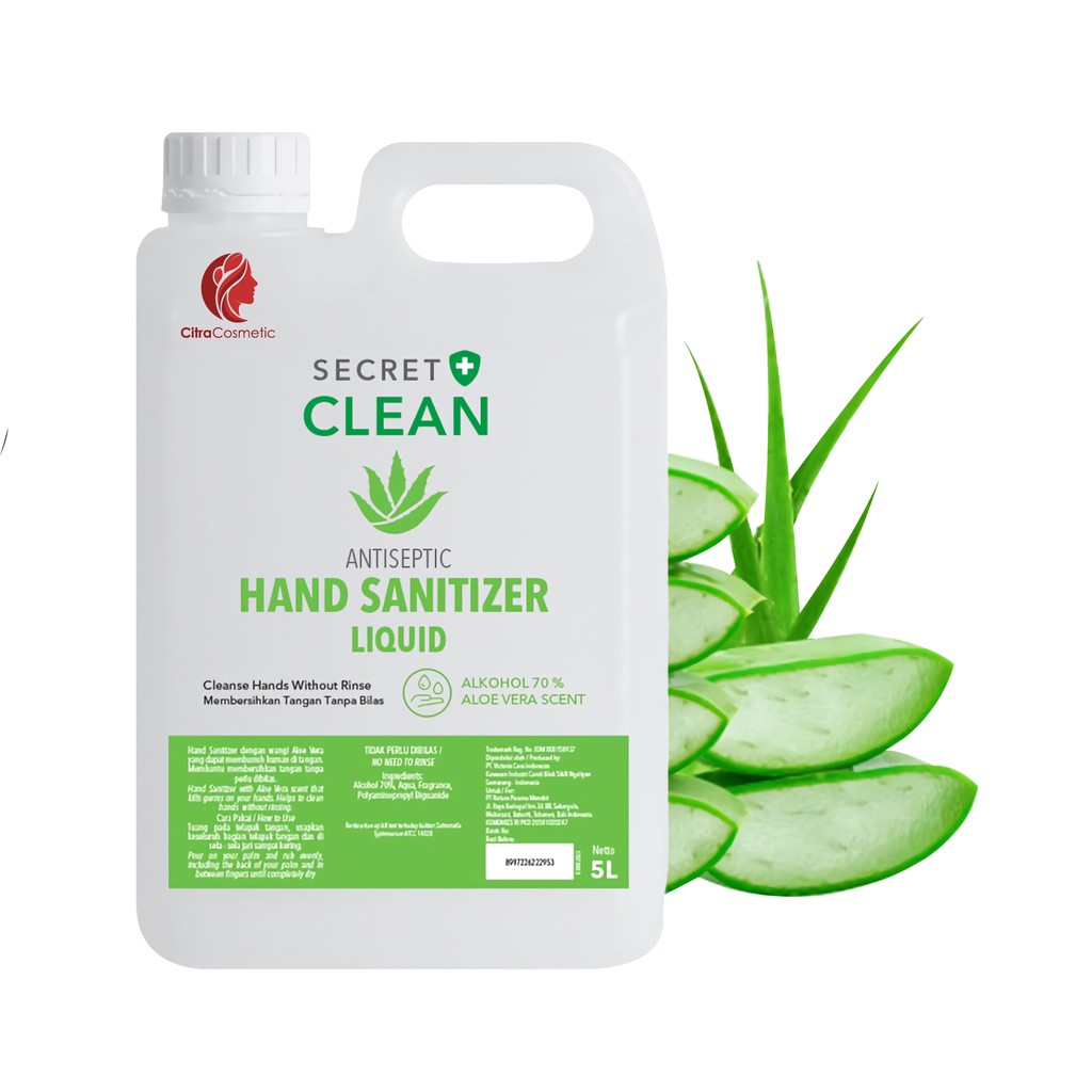 Secret Clean Antiseptik Hand Sanitizer 5L